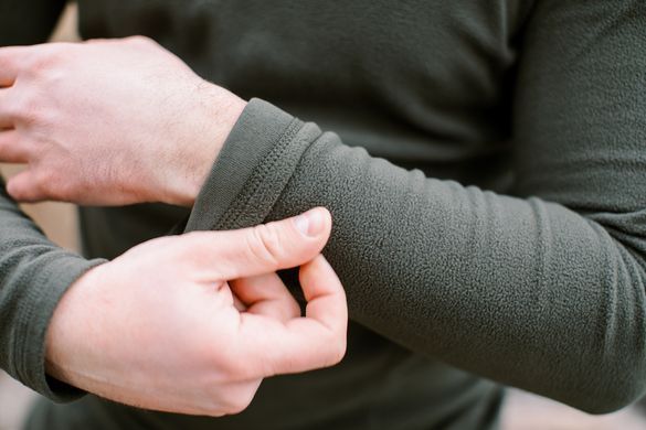 Термобілизна чоловіча флісова Tribe Microfleece, комплект, Олива, S