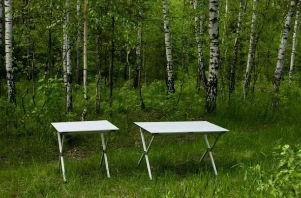 Стол Tramp с алюминиевой столешницей 120x60x70см Tramp TRF-064