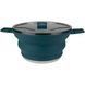 Кастрюля Tribe Collapsible Pot 2,5 л силиконовая, ocean