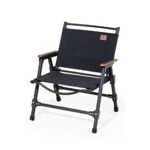 Крісло складане Naturehike CNK2350JJ015, алюміній, чорний