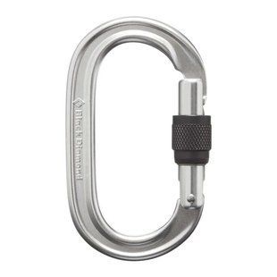 Карабин с муфтой Black Diamond Oval Keylock Screwgate Polished (BD 210084.POLS)