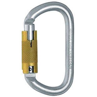 Стальной карабин Singing Rock Keylock Connector Triplelock 30kN (SR K4241.ZO-07)