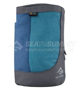 Набор: полотенце из микрофибры + шампунь Tek Towel Wash Kit, L, Cobalt Blue от Sea to Summit (STS ATTKITLCO)