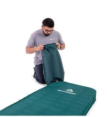 Самонадівний килимок Sea To Summit Comfort Deluxe Self Inflating Mat (Rain Forest, Large Rectangular Wide) (STS 002908)