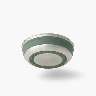 Миска складная Sea to Summit Detour Stainless Steel Collapsible Bowl, Laurel Wreath Green, M (STS ACK039011-052004)