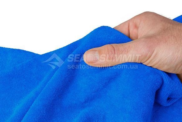 Набор: полотенце из микрофибры + шампунь Tek Towel Wash Kit, L, Cobalt Blue от Sea to Summit (STS ATTKITLCO)