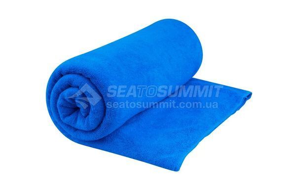 Набор: полотенце из микрофибры + шампунь Tek Towel Wash Kit, L, Cobalt Blue от Sea to Summit (STS ATTKITLCO)