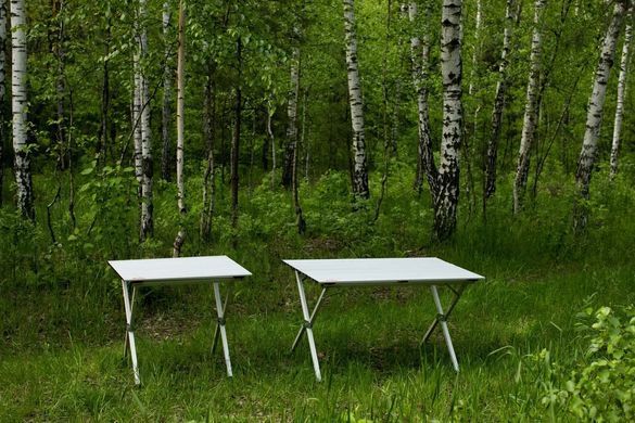 Стіл Tramp з алюмінієвою стільницею 80x60x70см Tramp TRF-063