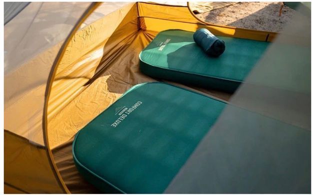 Самонадівний килимок Sea To Summit Comfort Deluxe Self Inflating Mat (Rain Forest, Large Rectangular Wide) (STS 002908)