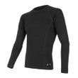 Термокофта чоловіча Sensor Merino DF LS, Black, L