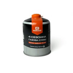 Газовий балон BaseCamp 4 Season Gas 450 г (BCP 70400)