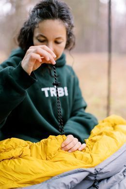 Спальник Tribe Down 400 Regular пуховый T-CH-0007-grey-L