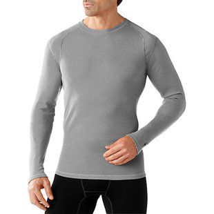 Термофутболка мужская Smartwool NTS Mid 250 Crew Light Gray Heather, р.L (SW SS600.883-L)