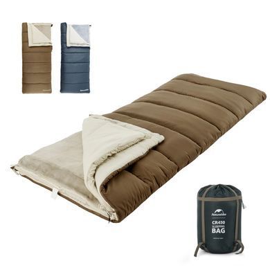 Спальник 3 в 1 Naturehike CR450 CNH22SD011, коричневый