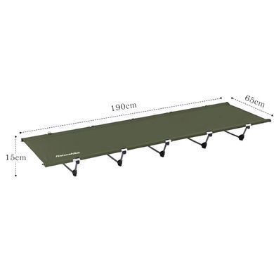 Кровать раскладная Naturehike XJC05 NH20JJ001, темно-зеленая