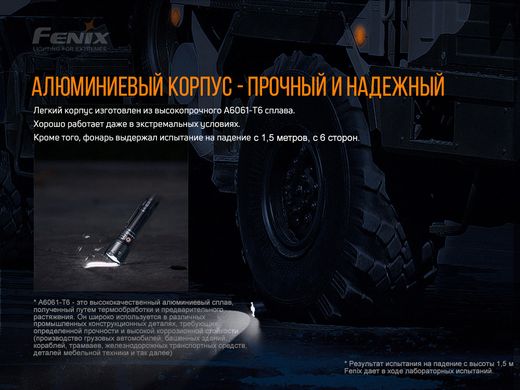 Ліхтар ручний Fenix TK26R