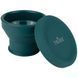 Стакан Tribe Collapsible Shot 90 мл з кришкою силіконовий, ocean