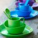Набор столовых приборов Lifeventure Ellipse Cutlery, graphite