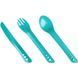 Набор столовых приборов Lifeventure Ellipse Cutlery, teal