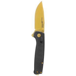 Складной нож SOG Terminus XR LTE, Carbon/Gold (SOG TM1033-BX)