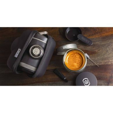 Портативна еспресо-кавоварка Wacaco Picopresso, механічна, для меленої кави