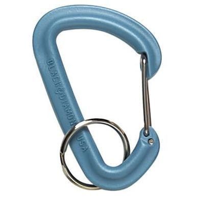 Пластиковый сервисный карабин Black Diamond JiveWire Blue, р.L (BD 800195)