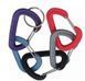 Пластиковый сервисный карабин Black Diamond JiveWire Blue, р.L (BD 800195)