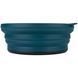 Миска Tribe Collapsible Bowl 600 мл силиконовая, ocean