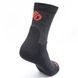 Носки Sensor Expedition Merino Black/Red, 35-38