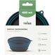 Миска Tribe Collapsible Bowl 600 мл силиконовая, ocean