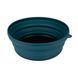 Миска Tribe Collapsible Bowl 600 мл силіконова, ocean