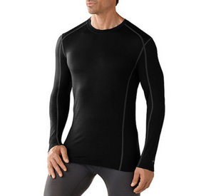 Термофутболка мужская Smartwool NTS Micro 150 Crew Black, р.M (SW SN704.001-M)