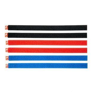 Hook & Loop Strap Set 20mm 6pcs набір стягувальних ременів (Assorted) (TAT 3208.001) (4013236335132)