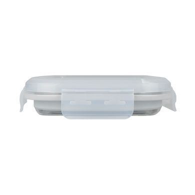 Контейнер Tribe Collapsible Container 500 мл силиконовый, grey