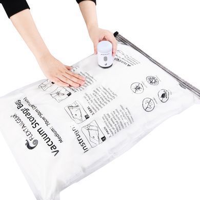 Вакуумные пакеты Flextail, размер L (60х80 см), 4 шт.