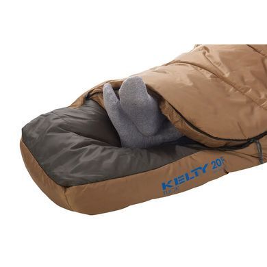 Спальник Kelty Tuck 20 (-7&deg;C), Long - Right Zip, Brown