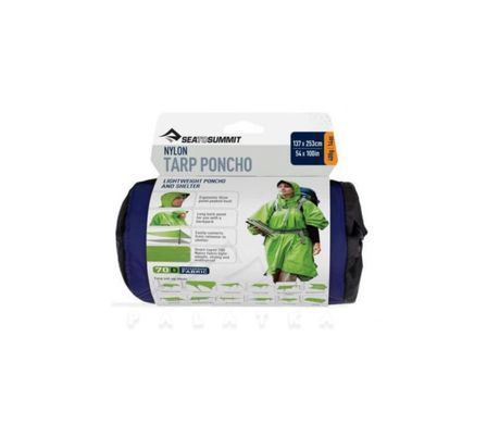 Nylon Tarp Poncho пончо/палатка (Blue) (9327868051366) (STS APONCHOBL)