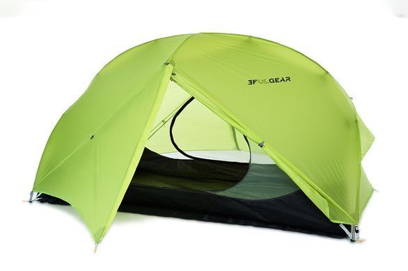 Палатка двухместная 3F Ul Gear Floating Cloud 2 15D 3 season зеленый