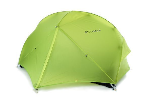 Палатка двухместная 3F Ul Gear Floating Cloud 2 15D 3 season зеленый