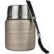 Комплект: термос Tribe Food Jar харчовий 0,35 л, beige + чохол для термоса Tribe Neoprene Cover 0,35 л