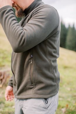 Кофта флісова Tribe Fleece Jacket Full Zip, olive, 54