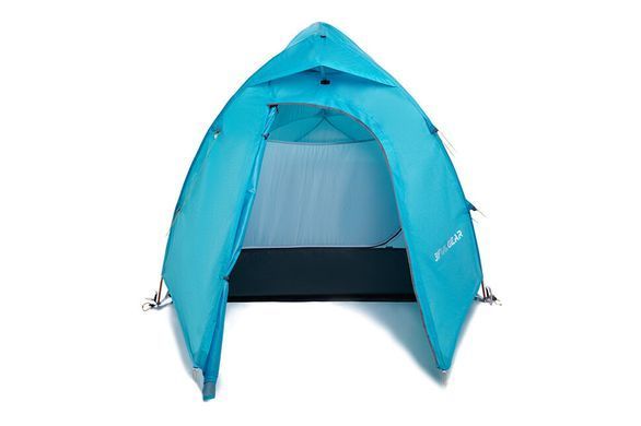 Палатка двухместная 3F Ul Gear ZhengTu 2 210T 4 season голубой