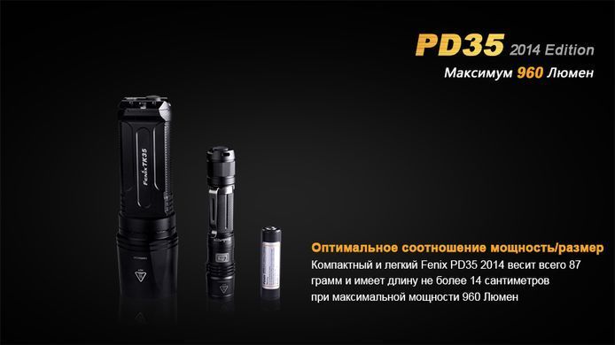 Фонарь ручной Fenix PD35 XM-L2 U2
