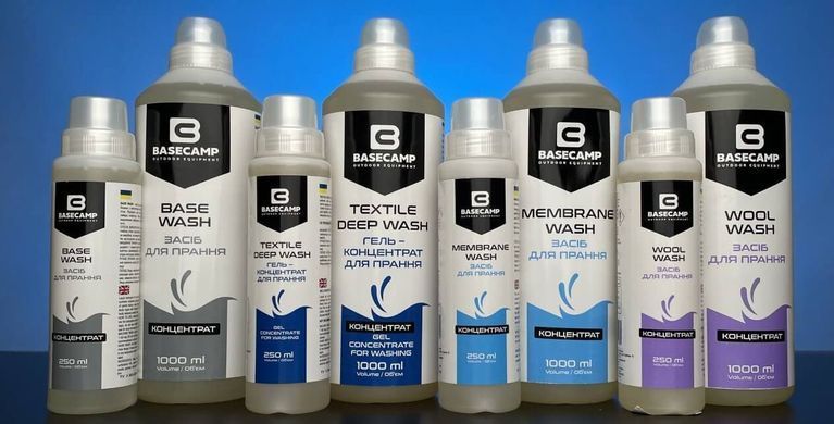 Гель-концентрат BaseCamp Textile Deep Wash, 250 мл (BCP 40401)