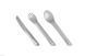 Набор столовых приборов Lifeventure Ellipse Cutlery, light grey