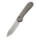 Ніж складаний туристичний Civivi Elementum Pocket, (8.9 см) 14C28N / Micarta сірий