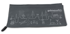 Рушник Pinguin Micro Towel, Map/Grey, XL - 75x150 см (PNG 672084)