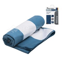 Полотенце DryLite Towel от Sea to Summit, Blue/White Stripe, XXL (STS ACP071031-082131)