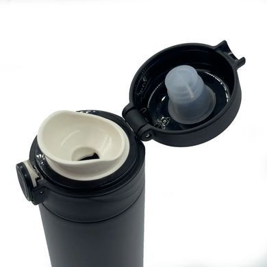 Термокружка BaseCamp Thermos Cup, 0.42 L, Black (BCP 100503)