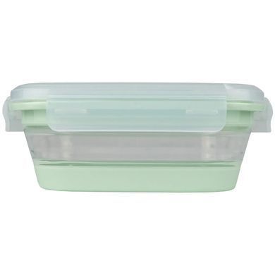 Контейнер Tribe Collapsible Container 800 мл силиконовый, mint